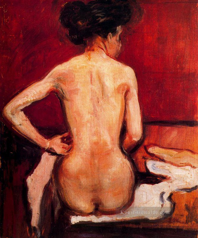 Nackt 1896 Edvard Munch Ölgemälde